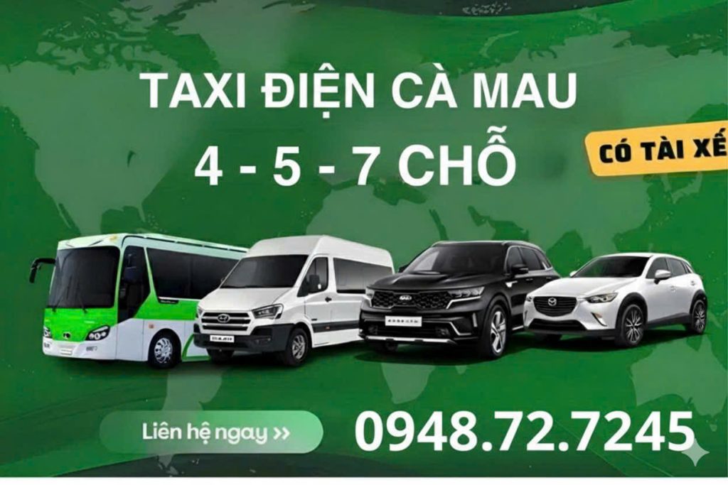 taxi cà mau